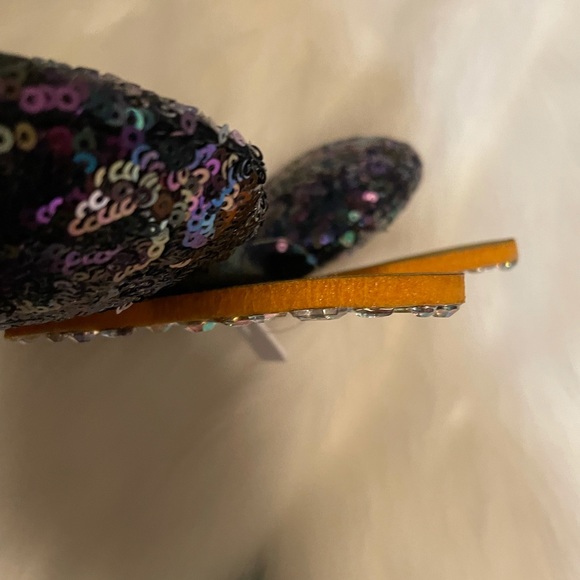 NWT Disney Earidescent Mickey Mouse Ears Gem Walt 50th 50 gold black Anniversary - Picture 14 of 16